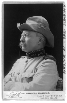 Theodore Roosevelt in 1898